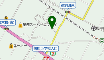 高橋被服株式会社の地図画像