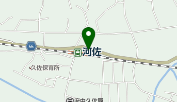 かわさ亭の地図画像