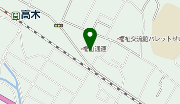 福山通運株式会社府中営業所の地図画像