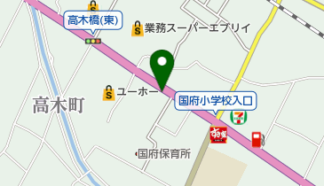 金子商会の地図画像