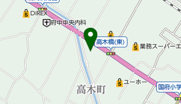 広島ガス東中国株式会社府中支店の地図画像