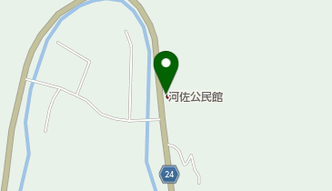 府中市 河佐公民館の地図画像