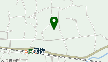 府中市 久佐公民館の地図画像