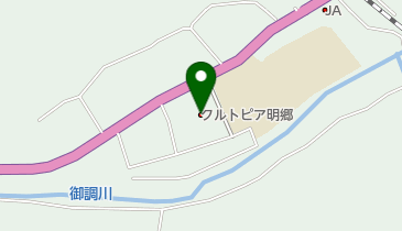 府中市 クルトピア明郷の地図画像