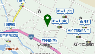 府中市 府中公民館の地図画像