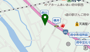 小川書道塾の地図画像