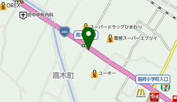 健康壱番館府中の地図画像