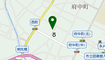 萩原クリーニングの地図画像