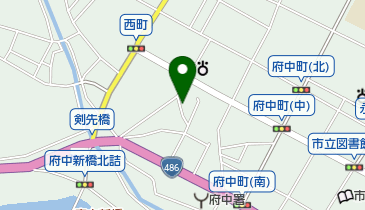 府中コインセンターの地図画像