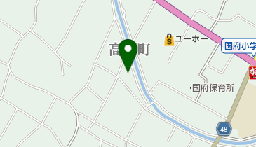 マエサコクリーニング店の地図画像