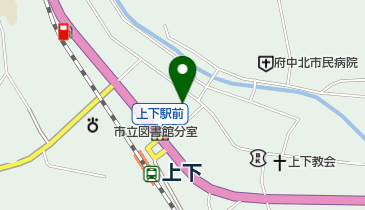 上下町商工会の地図画像