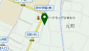 栗原酒店の地図画像