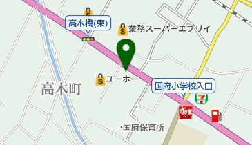 丸正自動車の地図画像