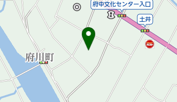 赤繁ふとん工房の地図画像