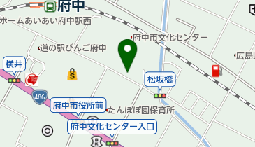 マツカワスポーツの地図画像