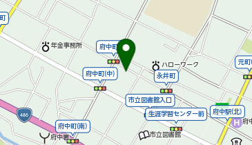 フジワラメガネ貴金属店の地図画像
