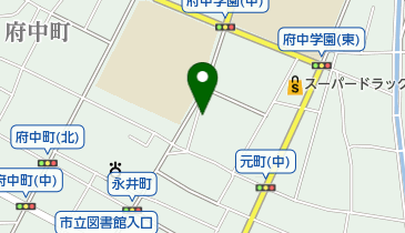 黒石理容院の地図画像