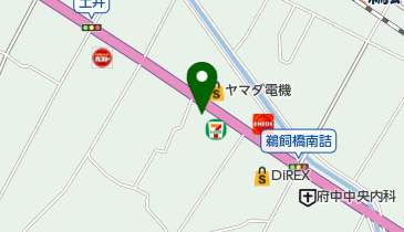 中国労働金庫 府中支店の地図画像