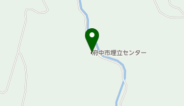 府中市役所 建設部 環境整備課 埋立センターの地図画像