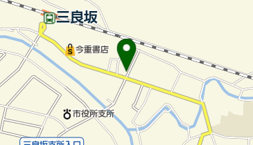 はらだ衣料品店の地図画像