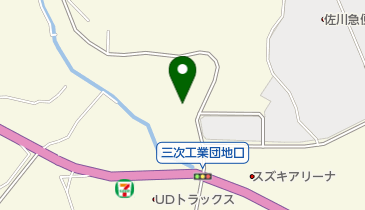 ナガタニ暮しの衣料の地図画像