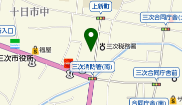 三次ヤマハオートセンターの地図画像
