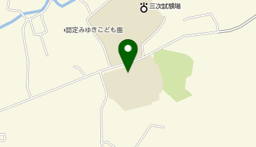 三次市立 八次コミュニティセンターの地図画像