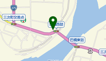 オッペン化粧品三次営業所の地図画像