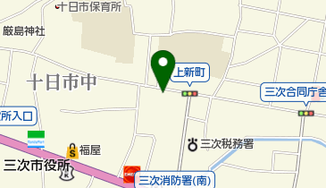 オキタベーカリーの地図画像