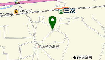 竹岡寛了理容院の地図画像