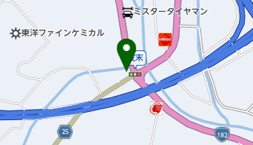 ドライブイン東城の地図画像