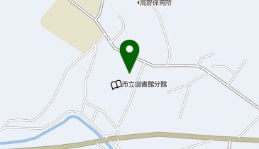 庄原市 上高自治振興センターの地図画像