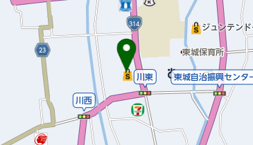 横山クリーニング(東城) ショッピングセンタートーエイ店の地図画像