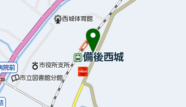 岡本生花店の地図画像