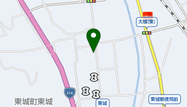 パリジャン美容室の地図画像