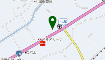 ブランシック美容室の地図画像
