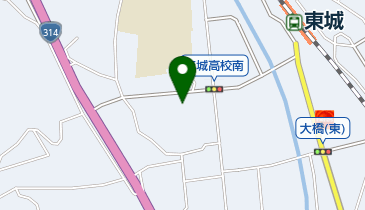 まつえ美容室の地図画像