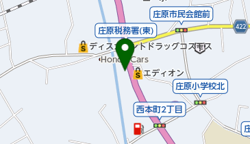 住友生命保険相互会社福山支社 庄原支部の地図画像