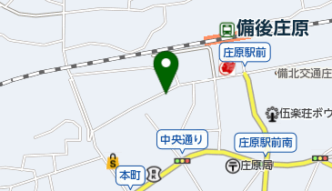 戸田理容院の地図画像