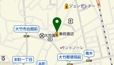 からすだ洋品店の地図画像