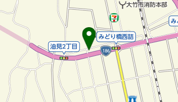 小田硝子店の地図画像