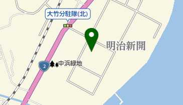 大竹明新化学株式会社の地図画像