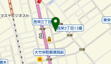 大竹市立 栄公民館の地図画像