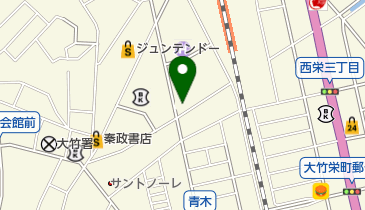 花屋花みの地図画像