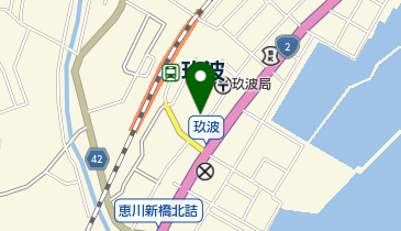 福原釣具店の地図画像