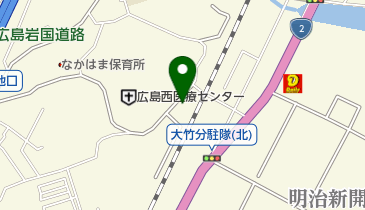 かがみ美容室の地図画像