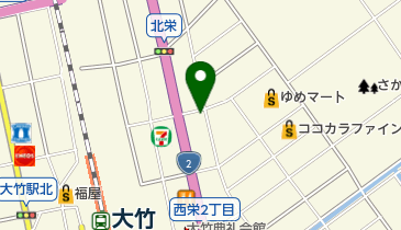 みちる美容室の地図画像