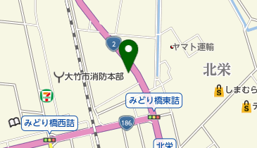 めぐみ美容室の地図画像