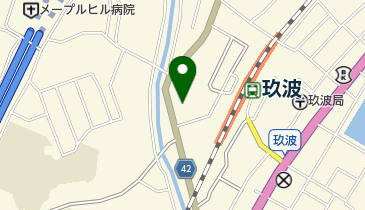 長岡米店の地図画像