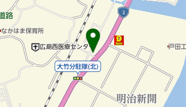 ホルモン玖波一の地図画像